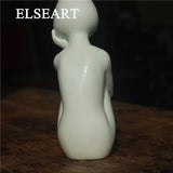Statue Lapin Blanc