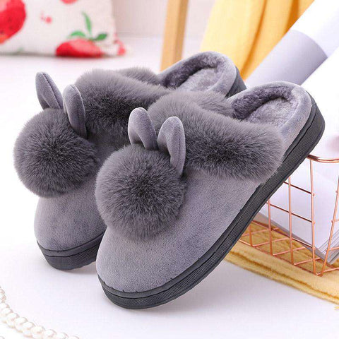 chausson lapin