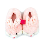 chausson peluche lapin rose