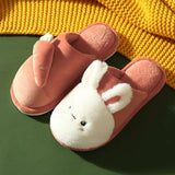 chaussons lapin et carotte rouge