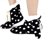 chaussons oreilles lapin noir