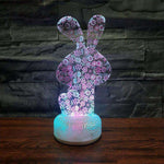 Lampe Lapin <br> Floraison