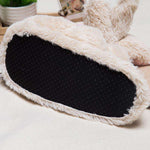 lapin chausson femme semelle