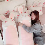 lapin peluche geant modele