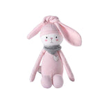 lapin rose peluche