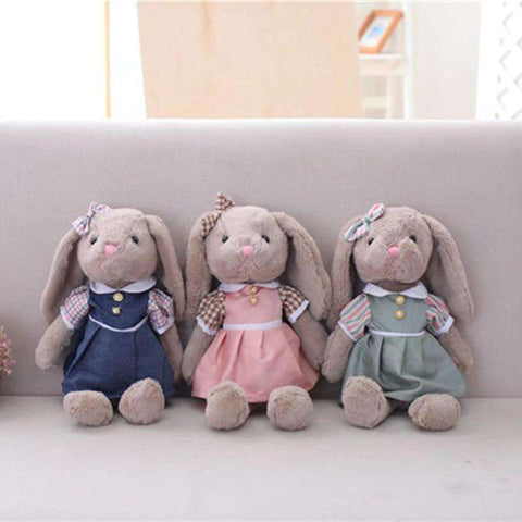 peluche lapin 30 cm