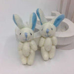 peluche lapin beige