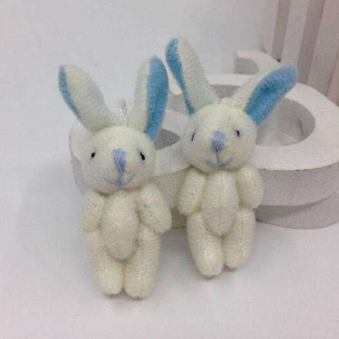 peluche lapin beige
