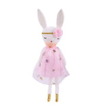 peluche lapin blanc grandes oreilles