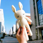peluche lapin blanc modele
