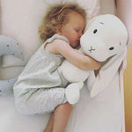 peluche lapin blanc