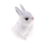peluche lapin mignon blanc