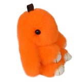peluche lapin orange