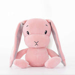 peluche lapin rose