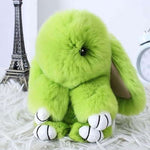 peluche lapin vert modele