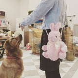 Sac à Main Peluche Lapin