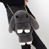 Sac à Dos Peluche Lapin