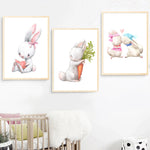 Tableau Lapin Déco Bébé