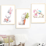 Tableau Lapin Déco Bébé