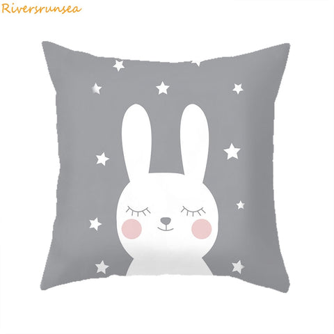 Coussin Tête de Lapin
