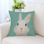 Coussin Dessin Lapin