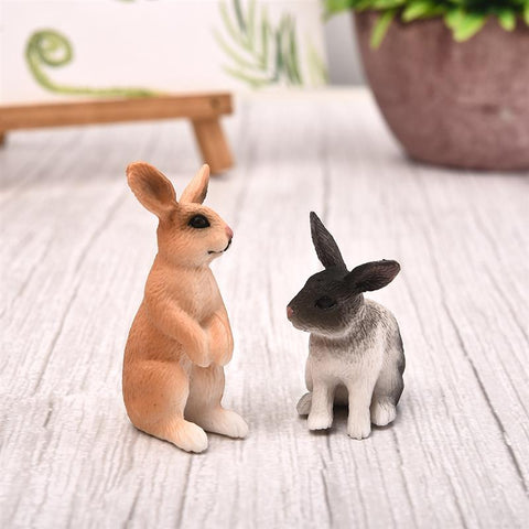X Figurine Lapin Debout