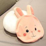 Lapin Tête Coussin