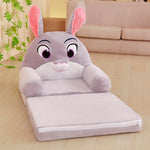 Coussin Enfant Gris Lapin