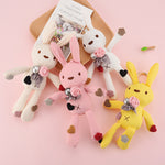 Peluche Lapin Jaune