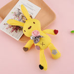 Peluche Lapin Jaune