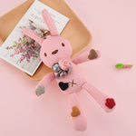 Peluche Lapin Jaune