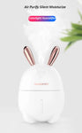 Lampe Veilleuse Lapin Rose