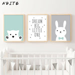 Tableau Bébé Lapin