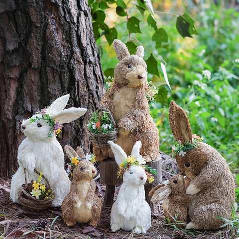Lapin Figurine de Jardin