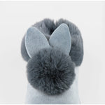 Pantoufles Lapin Gris