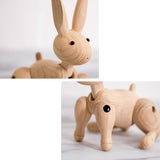 Figurine Lapin en Bois