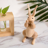 Figurine Lapin en Bois