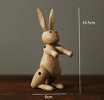 Figurine Lapin en Bois