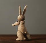 Figurine Lapin en Bois