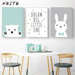 Tableau Bébé Lapin
