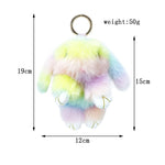 Porte Clé Peluche Lapin
