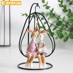 Lapins Figurines Couple