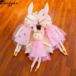 Peluche Lapin Blanc Grandes Oreilles