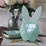 Réveil Lapin Veilleuse