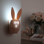 Réveil Lapin Veilleuse
