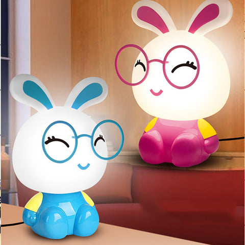 Veilleuse Led Lapin Lunette