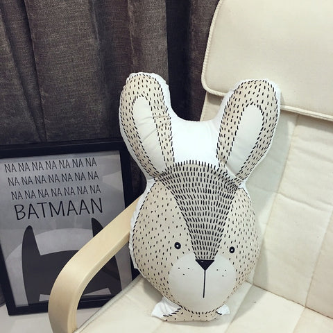 Coussin en Forme de Lapin