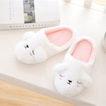 Pantoufle Lapin Blanc