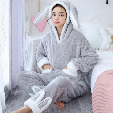 Kigurumi Lapin Gris