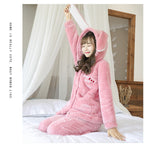 Pyjama Combinaison Lapin Rose